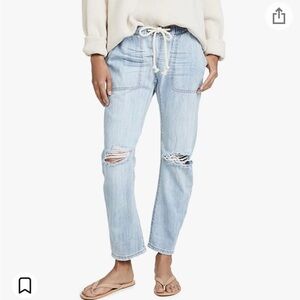 One Teaspoon Shabbies Drawstring Boyfriend Jeans